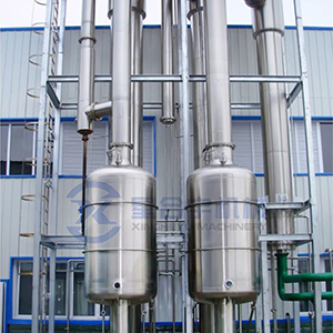 double effect falling film evaporator